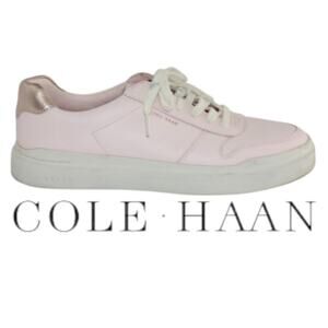 Cole Haan GP Rally Court Sneaker Light Pink and Rose Gold Size 8B